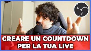 Come creare un COUNTDOWN per le tue LIVE con SNAZ