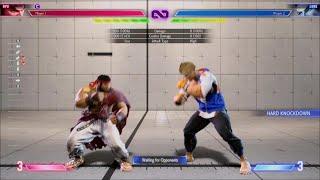 SF6 Ryu Tech- Donkey Kick Oki