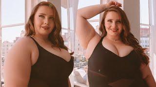Plus Size Model Hayley Herms Wiki, Bio, Facts,  Big Swimsuit Model  Big Women Fashion, Curvy Fashion