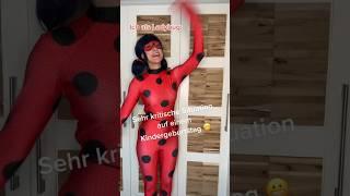 Etwas unangenehm  #ladybug#cosplay#kindergeburtstag#kinder#miraculous