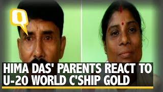 Hima Das' Parents React to 400m Runner's U-20 World C'ship Gold | The Quint