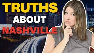 10 Truths About Nashville Tennessee You Must Know!!