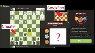 CHEATING IN A CHESS.COM TOURNAMENT WITH STOCKFISH- IP BAN Can't Stop Us!