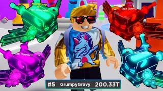 We Got a Full Team of Rainbow Pets! x200T Power! - Roblox Clicker Simulator