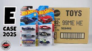 Unboxing Hot Wheels E Case 2025