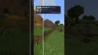 Motion Blur Effect In Minecraft #shorts