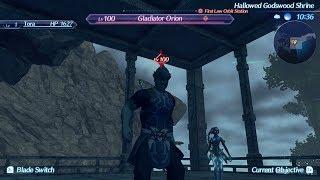 Xenoblade Chronicles 2 - L1 Tora Solo vs. L100 Gladiator Orion