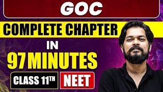 GOC in 97 Minutes | Full Chapter Revision | Class 11 NEET