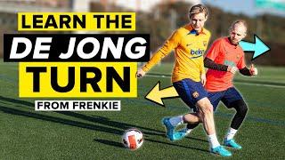 Learn the De Jong turn from Frenkie himself