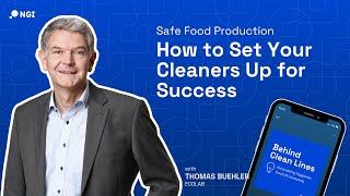 Safe Food Production: How to Set Cleaners Up for Success