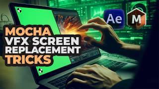 How to Screen Replace LIKE A PRO in After Effects with Mocha AE