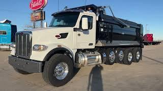 2025 Peterbilt 567 18' Dump Truck 5 axle w/ 18 speed Endurant XDPro Automatic!