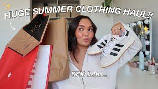 HUGE $700 TRY ON SUMMER CLOTHING HAUL️