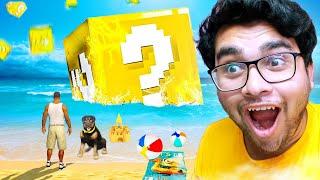 GTA V : CHOP AND FRANKLIN Open 1,000 LUCKY BLOCKS  || Professor Of Pc Gaming