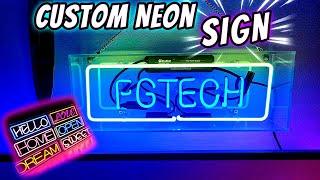 Custom Neon Sign for your gaming setup for cheap