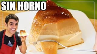 El FLAN de CAFÉ más FÁCIL y CREMOSO | sin HORNO | en 5 minutos