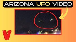 Arizona UFO Video Goes VIRAL "Saucer Shaped"