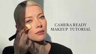 Camera Ready Makeup | Photoshoot Makeup Tutorial | Soft Bronze Glam & Glowing Skin