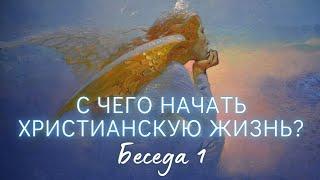 С чего начать христианскую жизнь? Основы. Взаимодействие с миром, людьми. Общие принципы. Вопросы