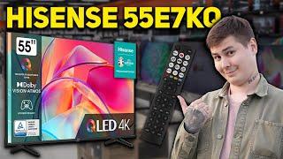 ОБЗОР КИТАЙСКОГО ТЕЛЕВИЗОРА HISENSE E7KQ // ЛУЧШИЙ QLED ЗА 40К // TV ДЛЯ ИГР И КИНО // Hisense E7KQ