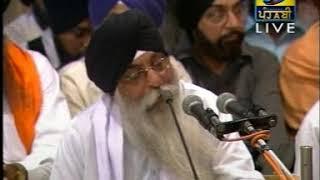 BHAI CHATTAR SINGH JI AT SRI DARBAR SAHIB AMRITSAR.  DATE 28 MARCH 2007, EVENING