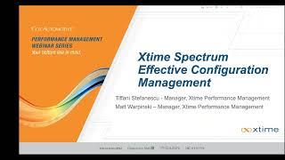 Xtime Spectrum Effective Configuration Management