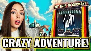 My First VLOG: Epic Korn Concert Adventure Revealed | Drummer road trip to Germany