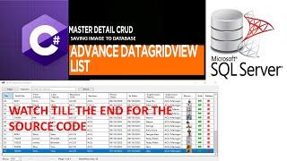 C# WinForms with SQL Server | Master-Detail CRUD | DB Operations and Advanced DataGridView | Part 3