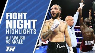 Sona Akale Upsets Nico Ali Walsh, Grandson of Muhammad Ali  | FIGHT HIGHLIGHTS