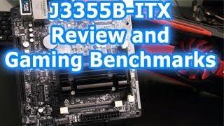 $55 Asrock J3355B-ITX Mobo CPU Combo Gaming Benchmarks and Review