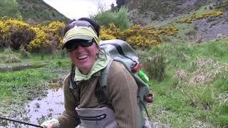 87 Shawna, Scott and Gav Fly Fishing in NZ