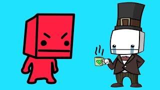 Театр ЗЛЫХ КОТОВ #2  Предательство Шляпника  Игра Battleblock Theater с ПАПУЛЕЙ