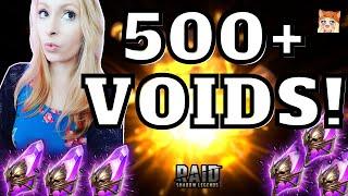 500+ VOID SHARDS! 2x Voids • RAID Shadow Legends