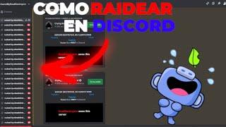 Como raidear un servidor de discord facil MEJOR BOT RAID + TUTORIAL (FUNCIONANDO)