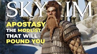 Skyrim But With 2600+ Mods | Apostasy Ver 1.1.6 Modlist Showcase | 4K 60FPS