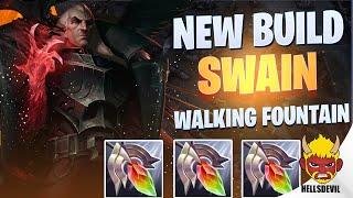 WILD RIFT | NEW WALKING FOUNTAIN SWAIN BUILD = BROKEN | Challenger SWAIN Gameplay | Guide & Build