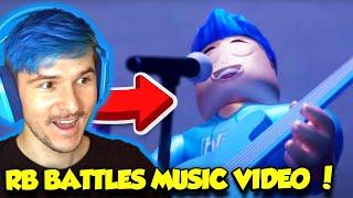 Reacting To The Friends We Made RB BATTLES MUSIC VIDEO!! *I SING!?* (Roblox)