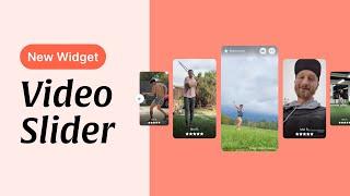 Captivate your store visitors with the all-new Video Slider Widget