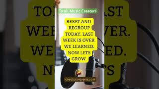 To All Music Creators Who Had A Rough Week 