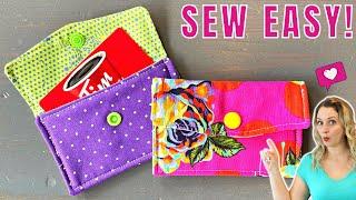 DIY Gift Card Holder // Beginner Sewing Tutorial