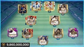 10 BILLION MAX OVR TEAM UPGRADE | ROAD TO 105 OVR | INSANE EURO & COPA PACK OPENING | FC MOBILE