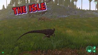 THE ISLE - Ютараптор прижал семью Гиганотозавра!