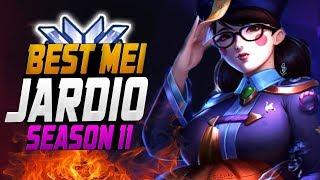 Unstoppable Mei - JARDIO! Rank #1 Mei (Overbuff)  [ OVERWATCH SEASON 11 TOP 500 ]