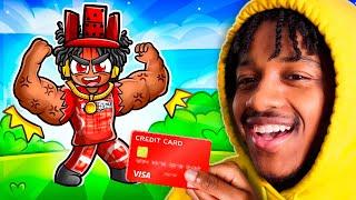 Spending $100,000 To Become The STRONGEST In Roblox