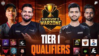 TIER1 QUALIFIER G1 || SURVIVOR'S WARZONE @nrc_esports_official #freefiremax #freefiretournamentlive