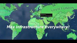 Max Infrastructure Everywhere - Hoi4 Timelapse