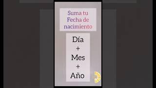 Este Número marca un Gran Cambio en tu vida! Suma dia+mes+año de nacimiento te da tu edad de cambio