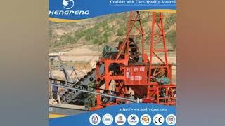 chian bucket lron power dredger