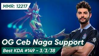 OG CEB NAGA SIREN HARD SUPPORT 7.37c | Dota 2 Pro Gameplay