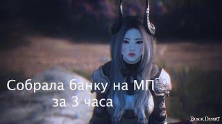 [Black Desert] Как я собрала банку на МП